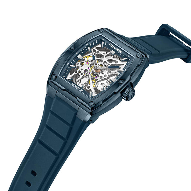 Men Skeletor Blue Watch