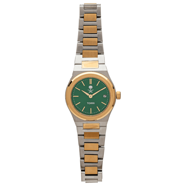 Men Two Tone Watch