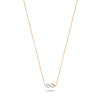 Women 45cm Rose Gold Necklace