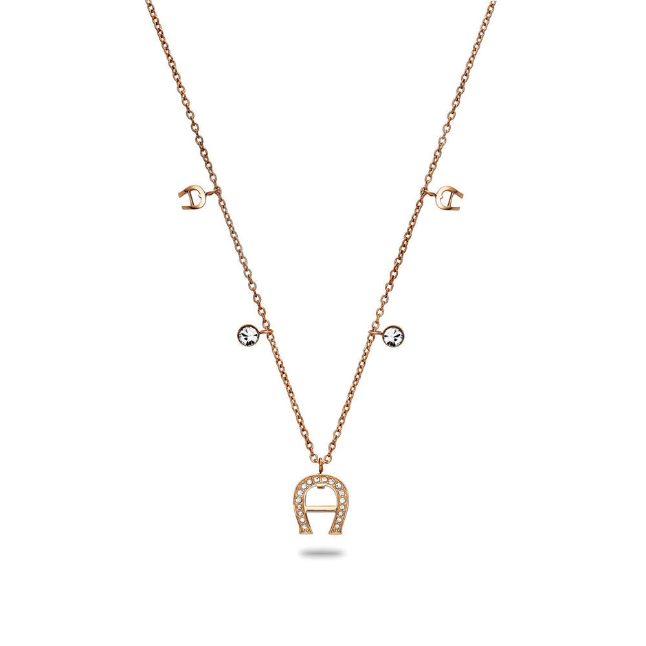 Women Rose Gold Necklace