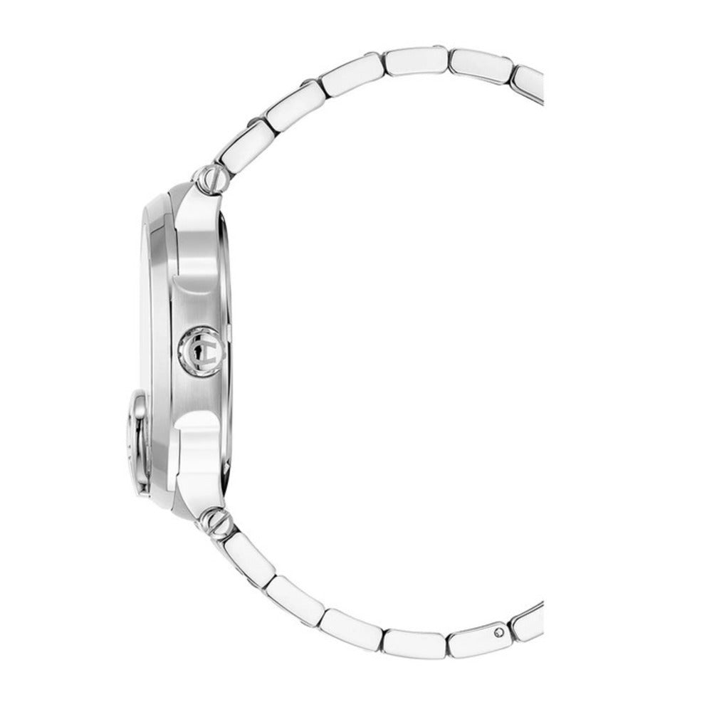 ساعة تافيانو ستانلس ستيل بمينا فضية رجالية مقاس