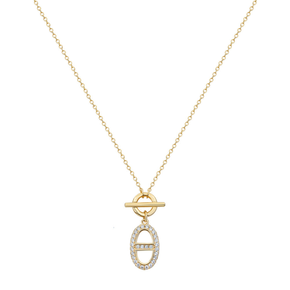 Women Short Gold Necklace