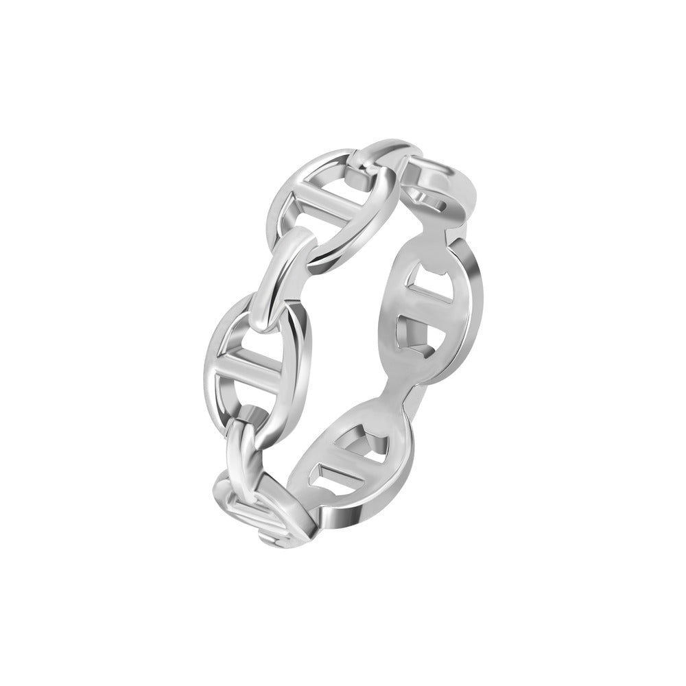 Women White Ring