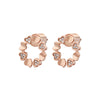 Women Rose Gold Earring