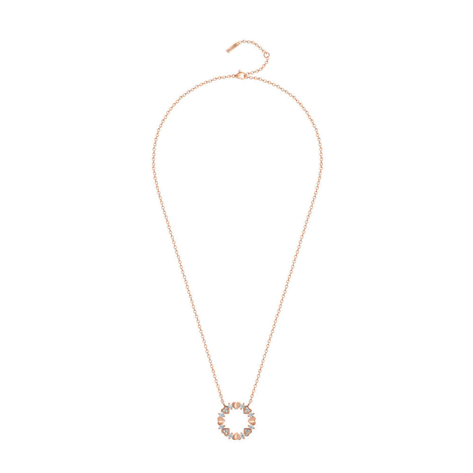 Women Rose Gold Necklace