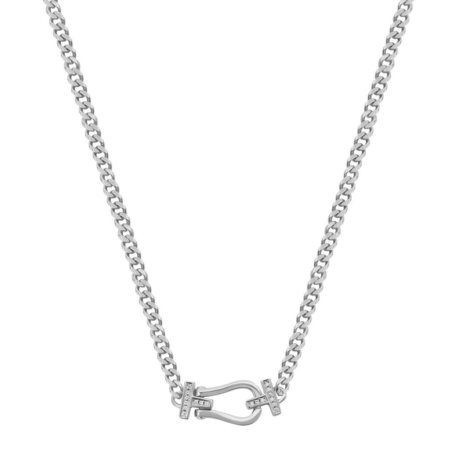 Women White Necklace