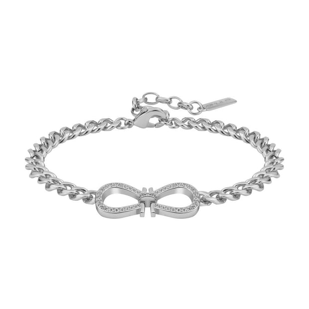 Women Solitaire Crystal White Bracelet
