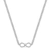 Women Solitaire Crystal White Necklace
