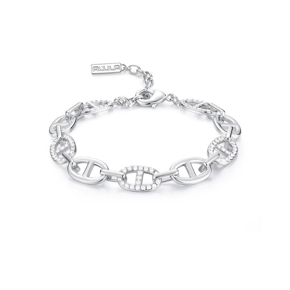 Women H Devel Silver Bracelet