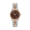 Women Brown Sillver/Rose Gold Watch