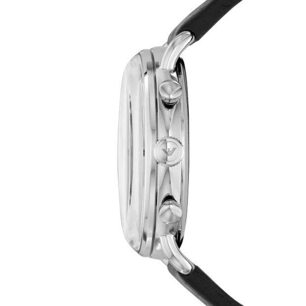 Men Aviator Black Watch