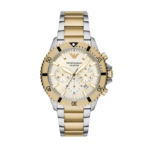 Men Sea Explorer Cream Watch