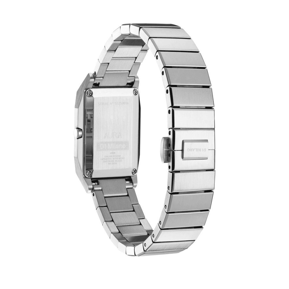 Unisex Aura Silver Watch