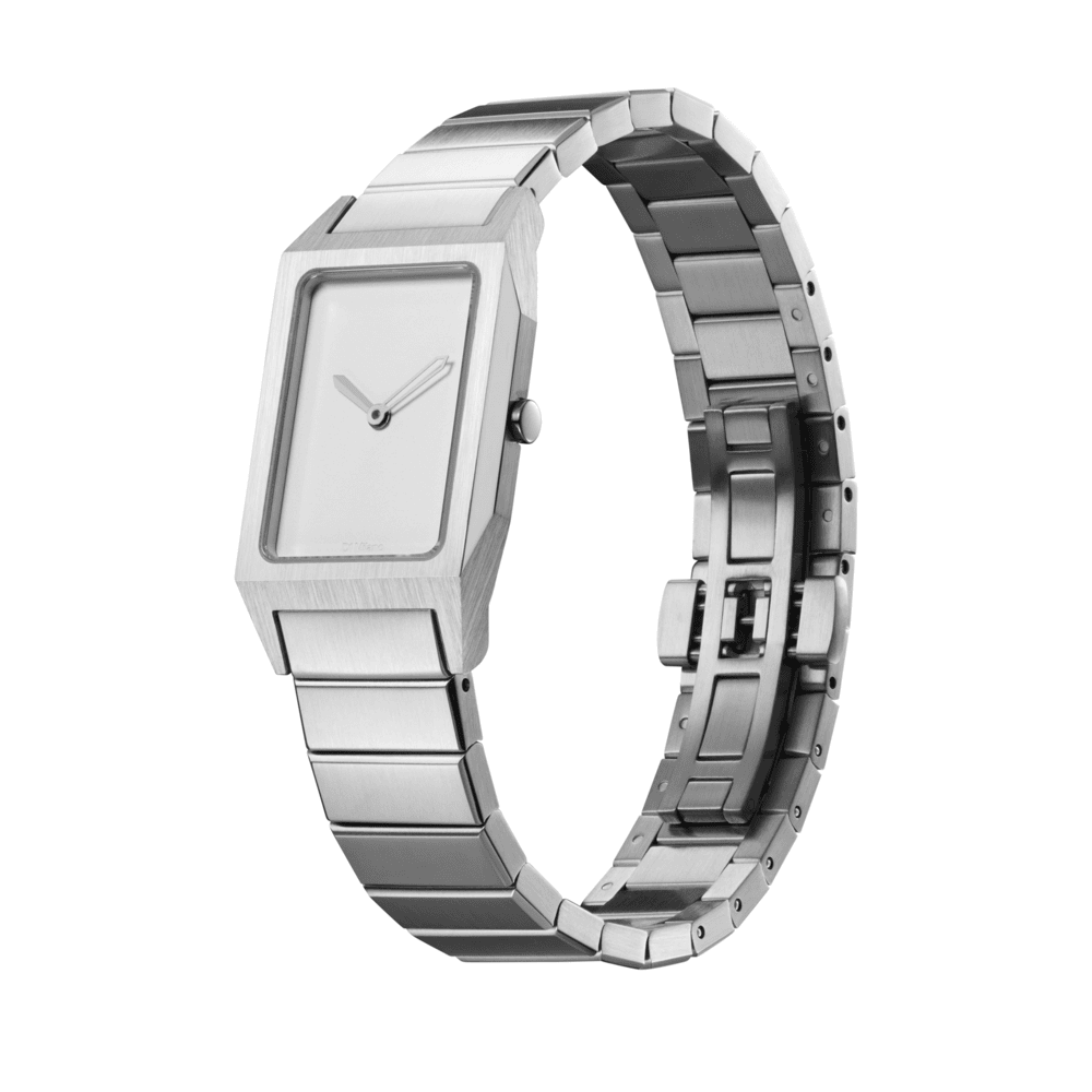 Unisex Aura Silver Watch