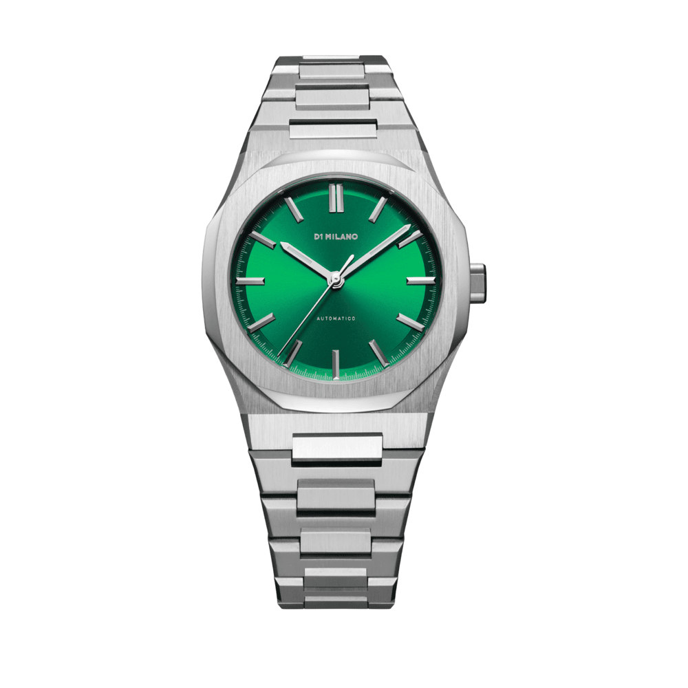 Unisex Automatico Silver Watch
