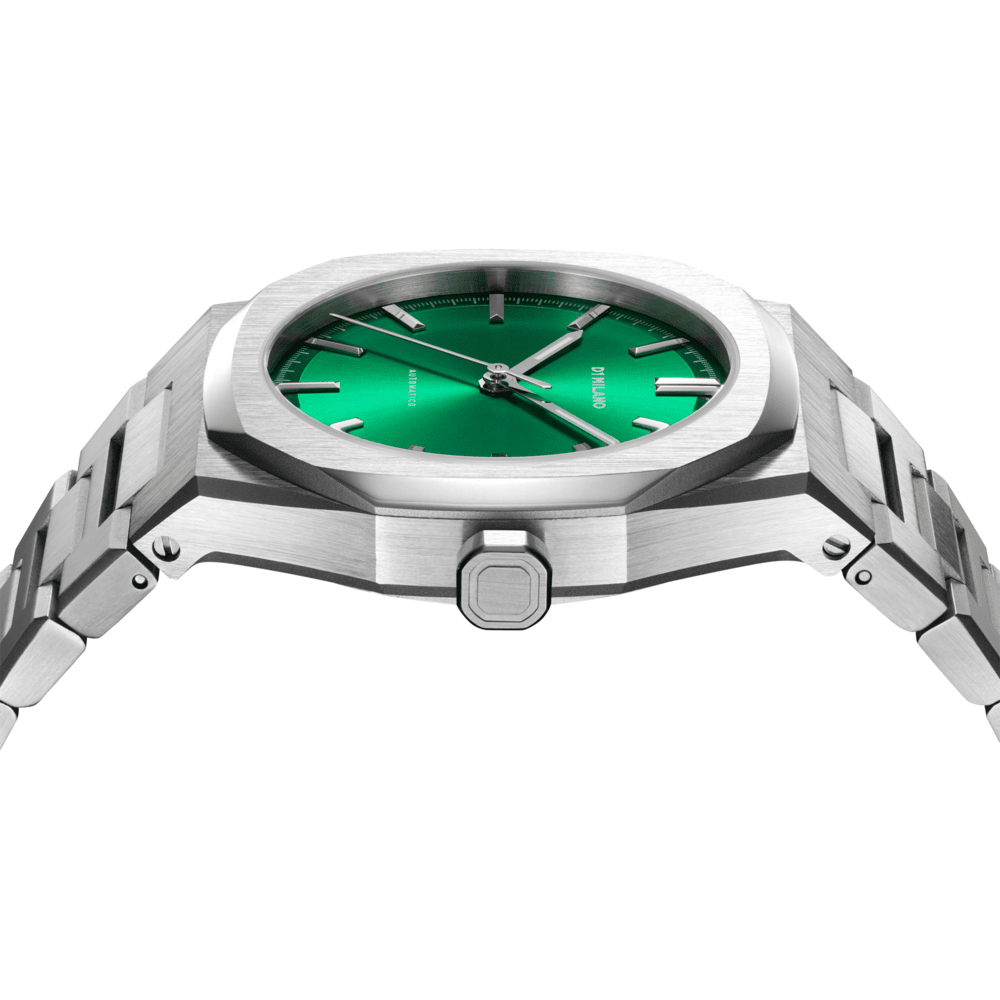 Unisex Automatico Silver Watch