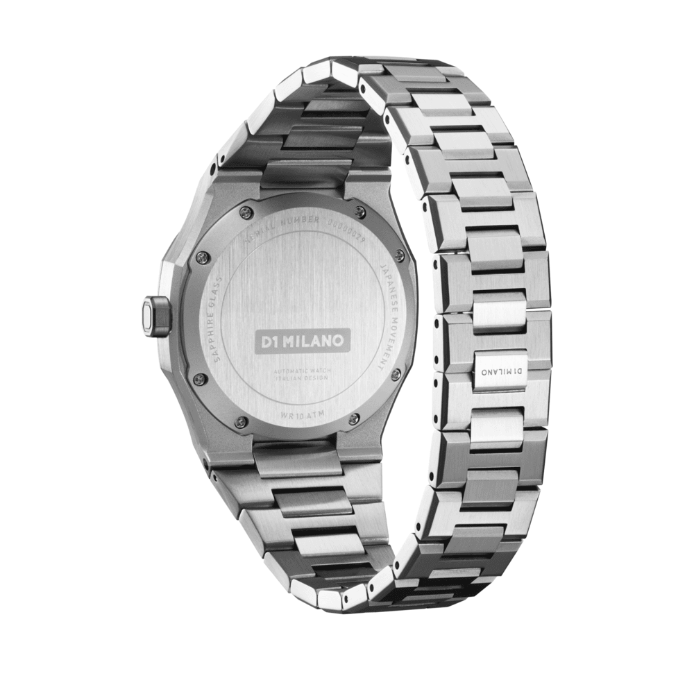 Unisex Automatico Silver Watch
