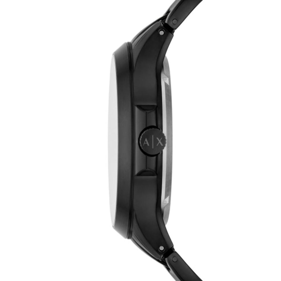 ساعة هامبتون سوداء رجالية