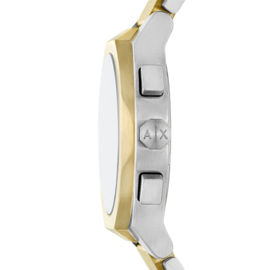 Men Two Tone Watch