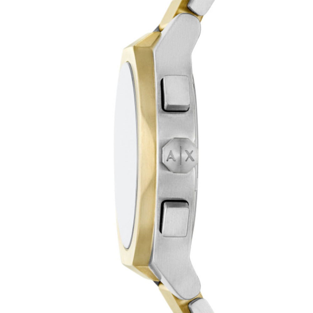 Men Two Tone Watch