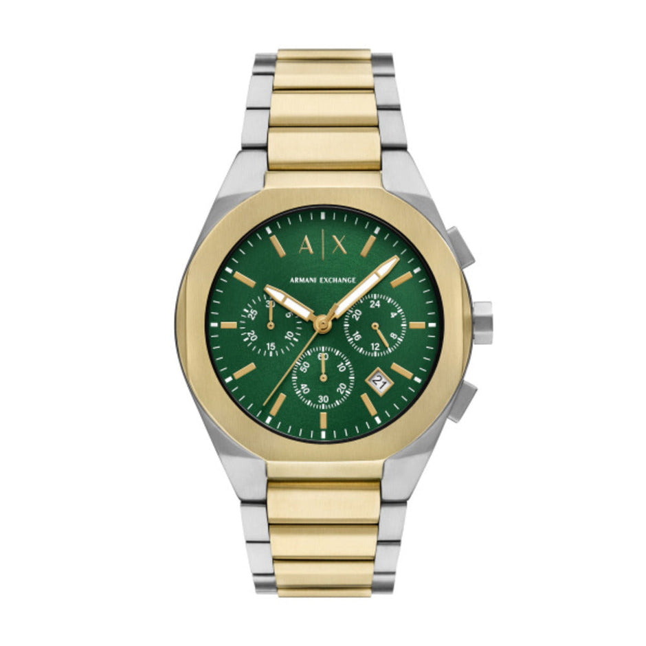 Men Two Tone Watch