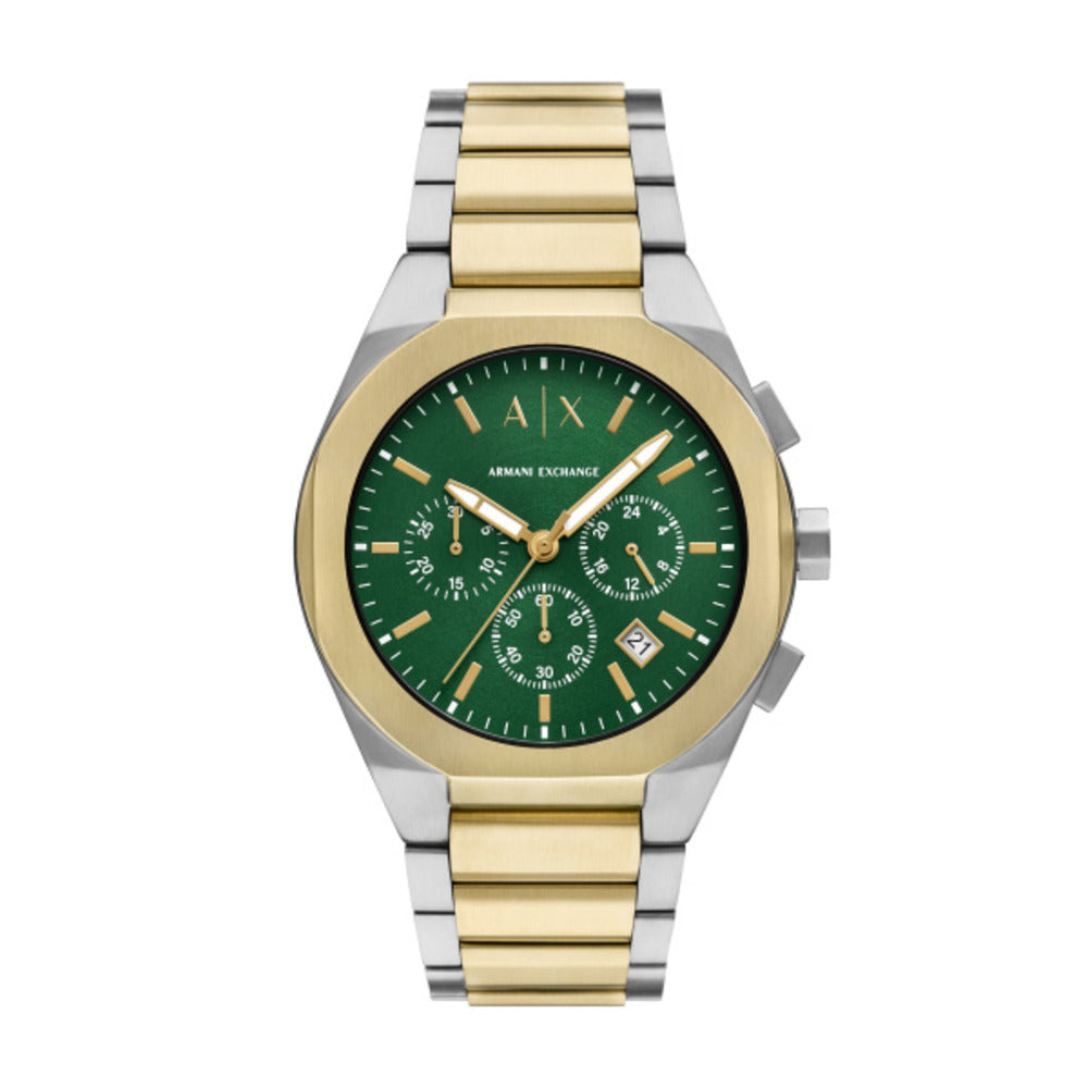 Men Two Tone Watch