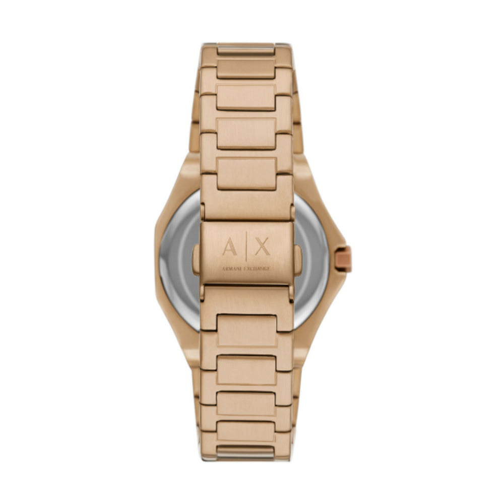 Women Beige Gold Watch
