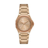 Women Beige Gold Watch