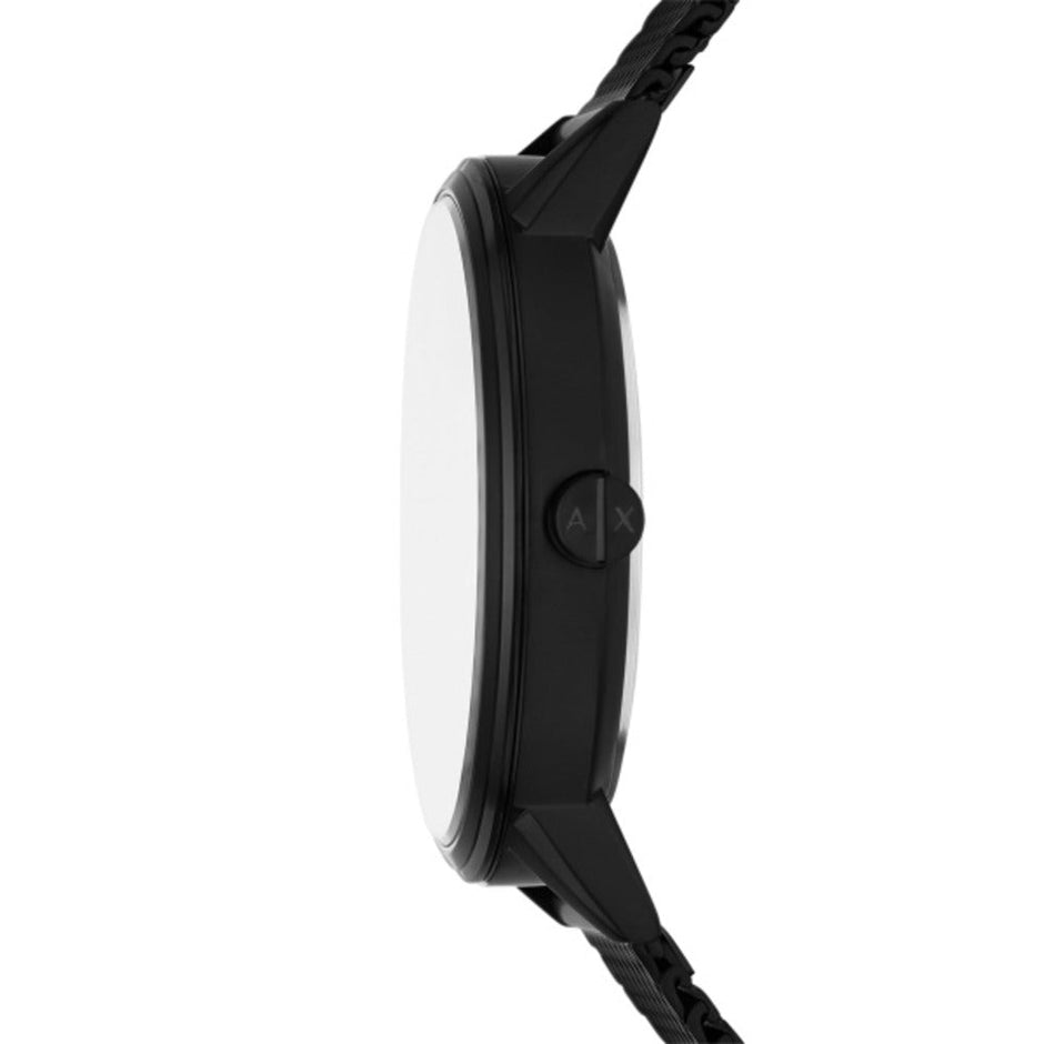 ساعة سوداء رجالية مقاس