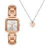 Women Leila Rose Gold Watch Set
