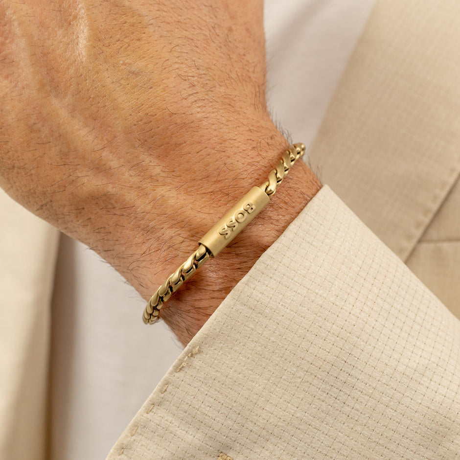 Men Gold Bracelet