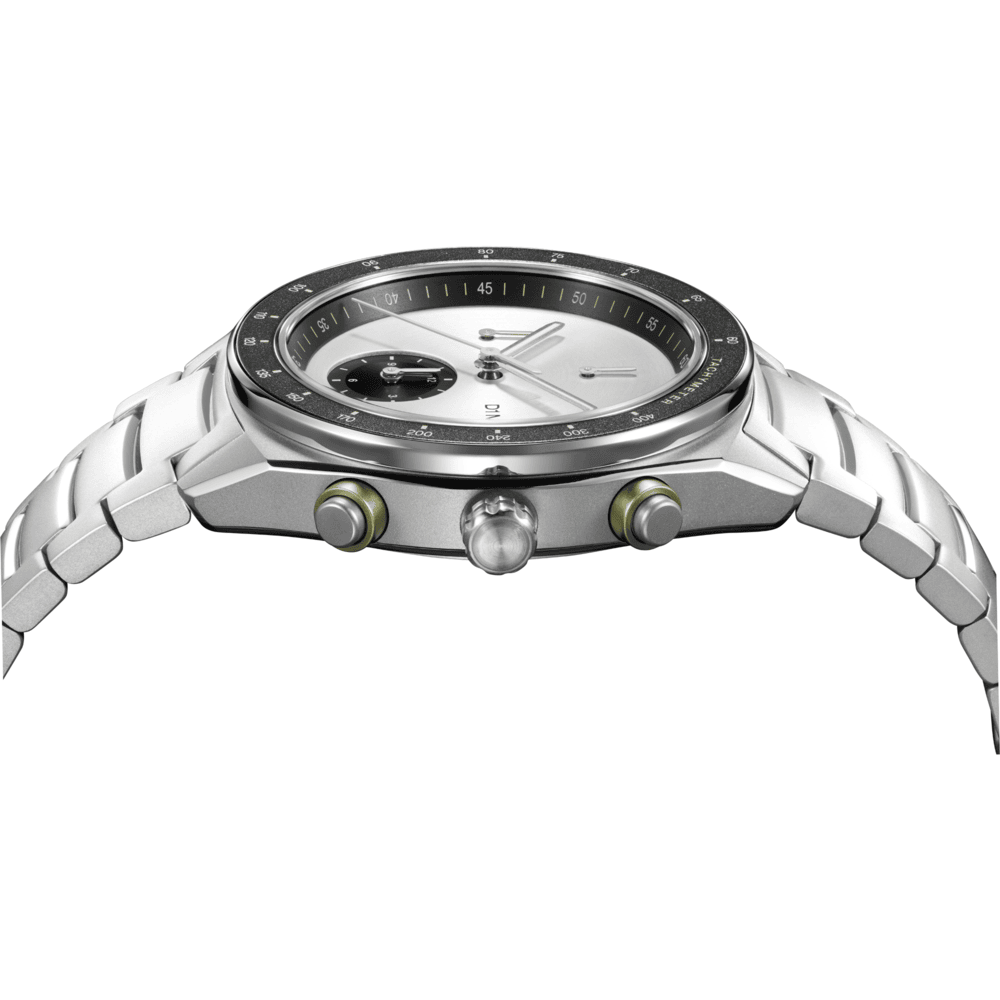 Men Cronografo Silver Watch