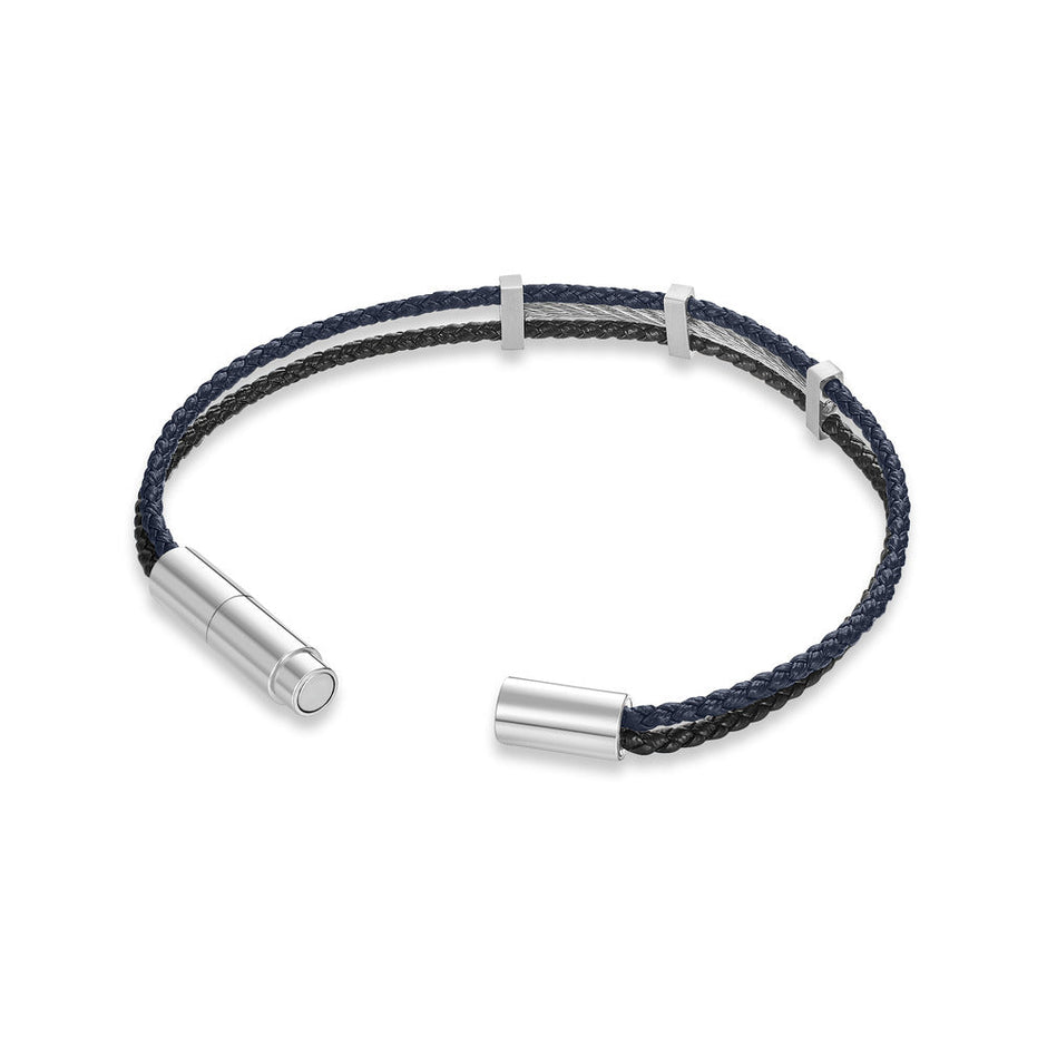 Men Vittorio Silver Bracelet