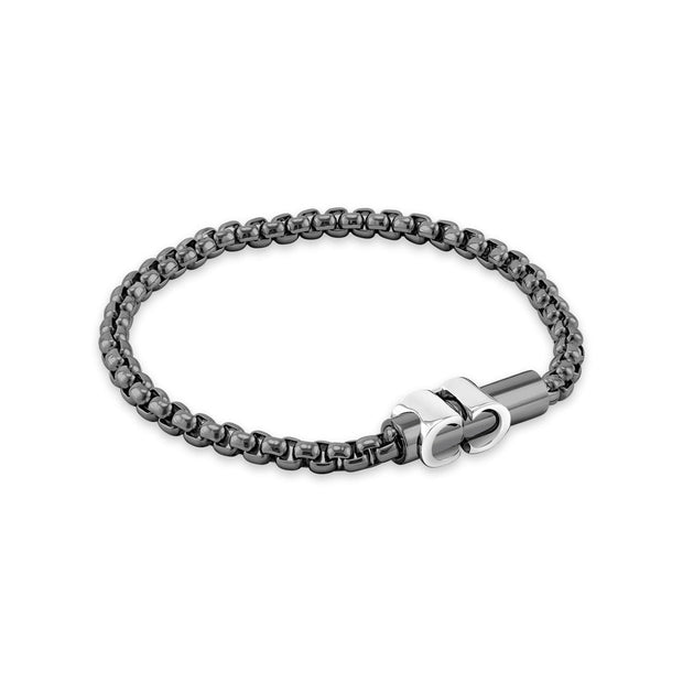 Men Carlo Silver Bracelet