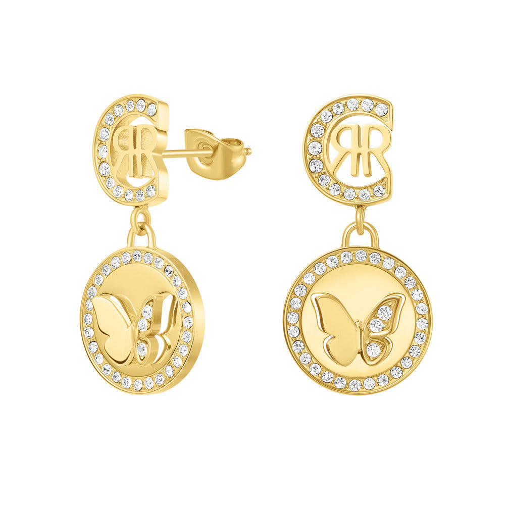 Women Angela Golden Earrings