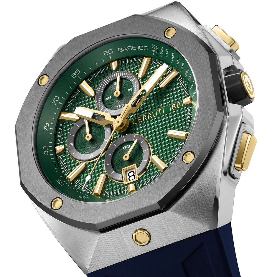 Men Arezzo Green Watch