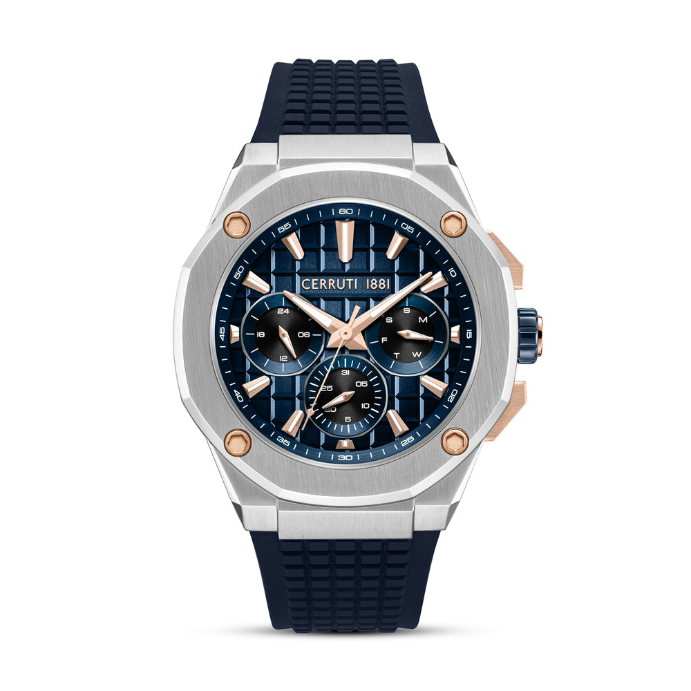 Men Razzuolo Silver 45.5X54Mm Watch