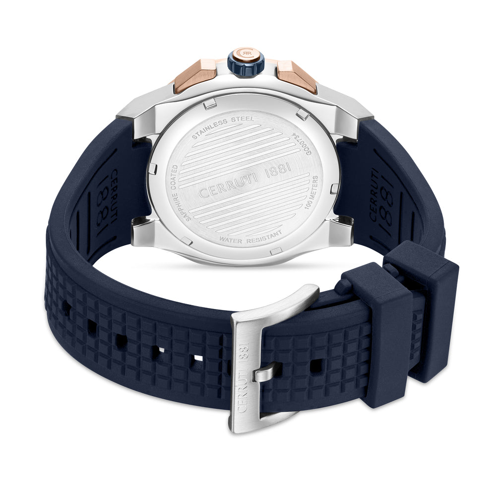 Men Razzuolo Silver 45.5X54Mm Watch