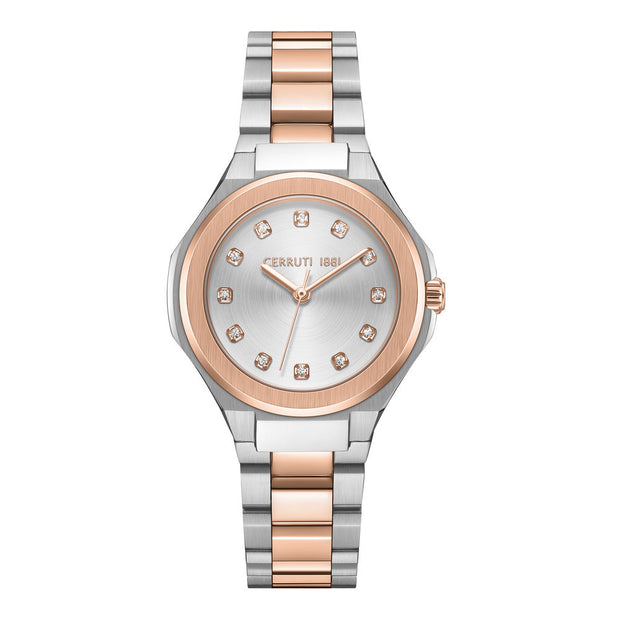 Women Lucardo Two Tone Watch