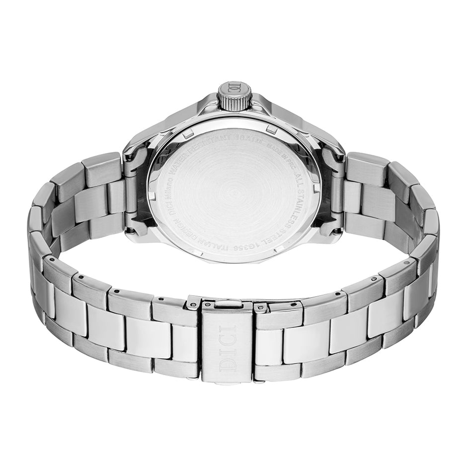 ساعة أومبرتو فضية نسائية