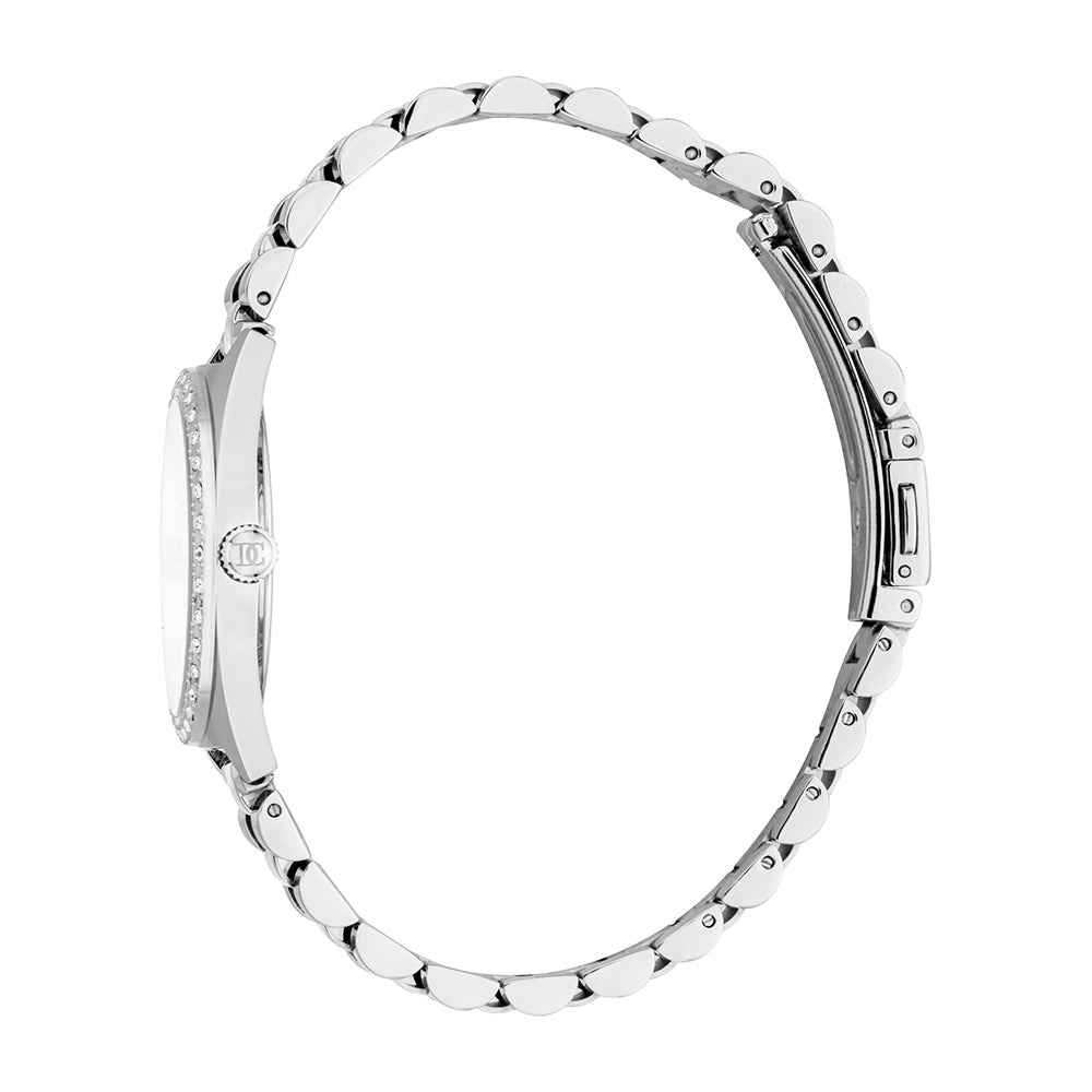 ساعة لودميلا النسائية الفضية