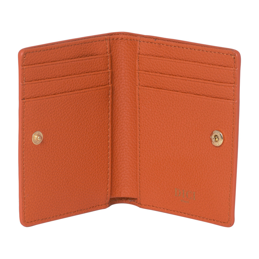 Women Orange Card Holder