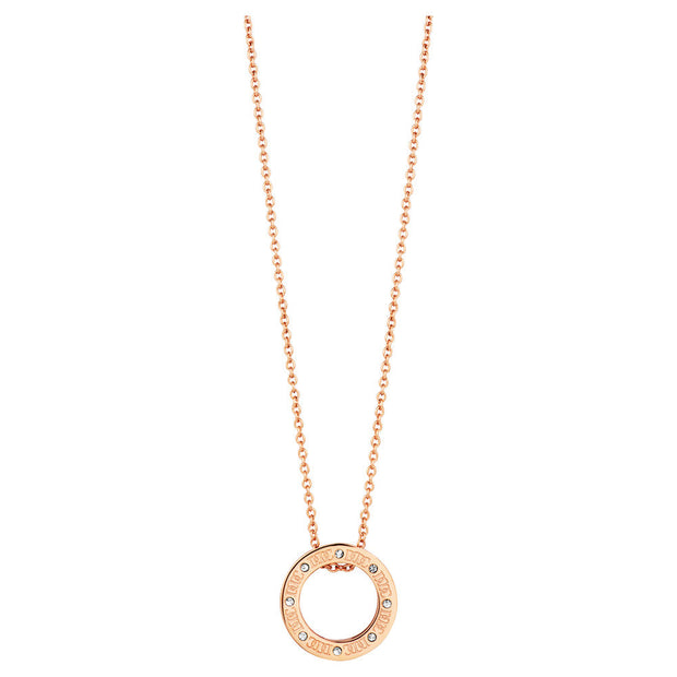 قلادة روز قولد للنساء