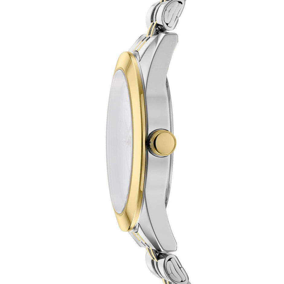 Women Parsons Logo Two Tone Watch