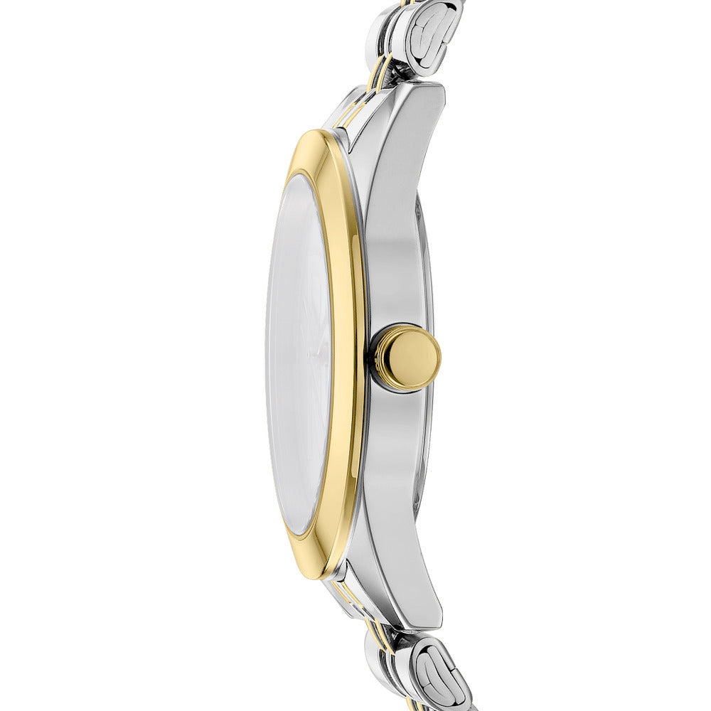Women Parsons Logo Two Tone Watch