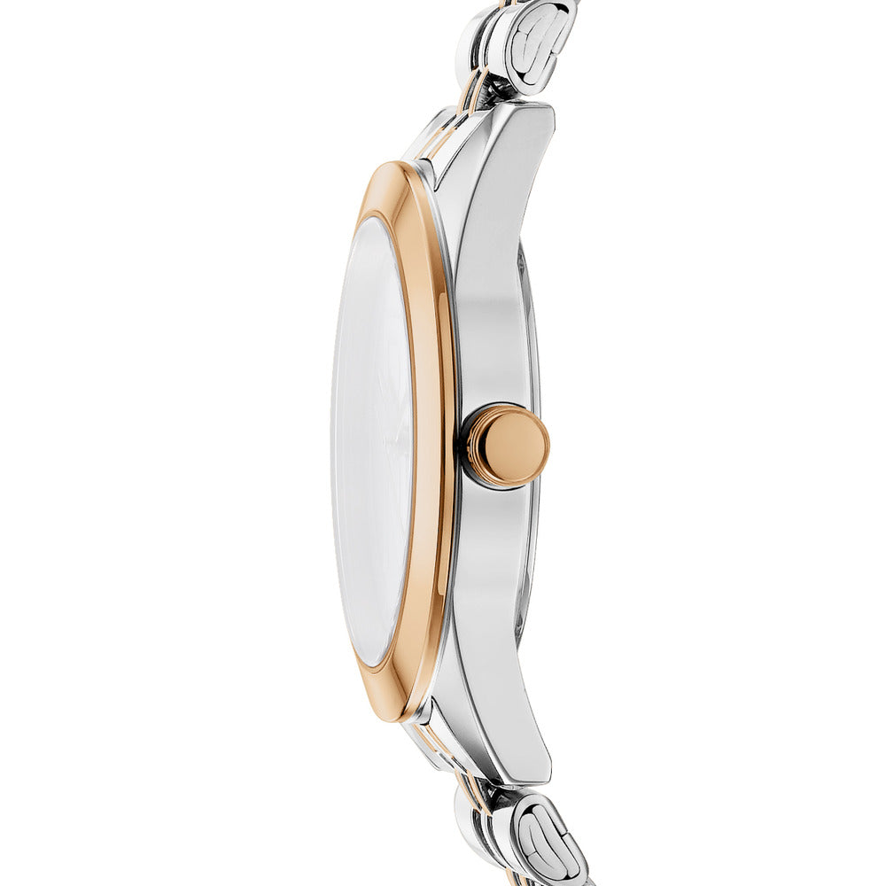 Women Parsons Logo Two Tone Watch