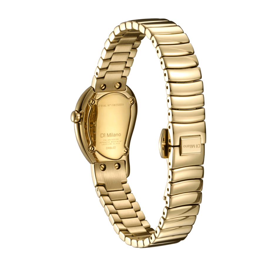 Women Drop Essence Golden Watch