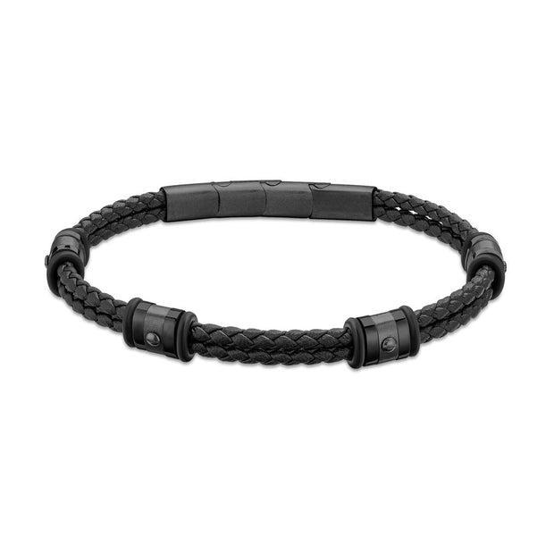Men Contesa Black Bracelet