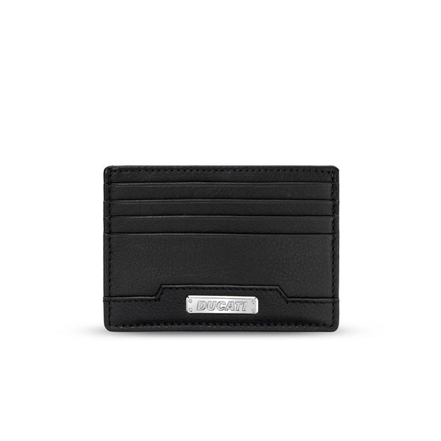 Men Lucca Black Card Holder
