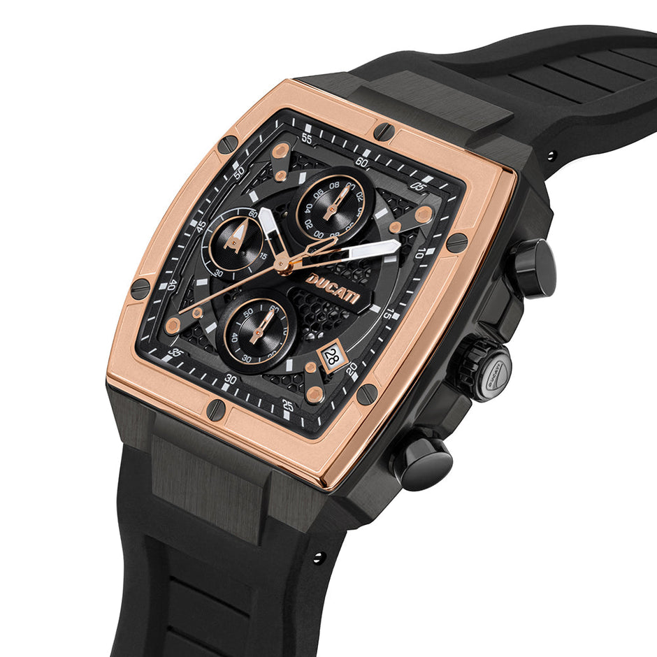 Men Ducati Black Watch